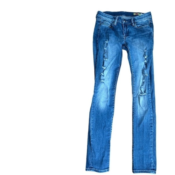 Blank NYC skinny  destroyed jeans 28 - Picture 1 of 7
